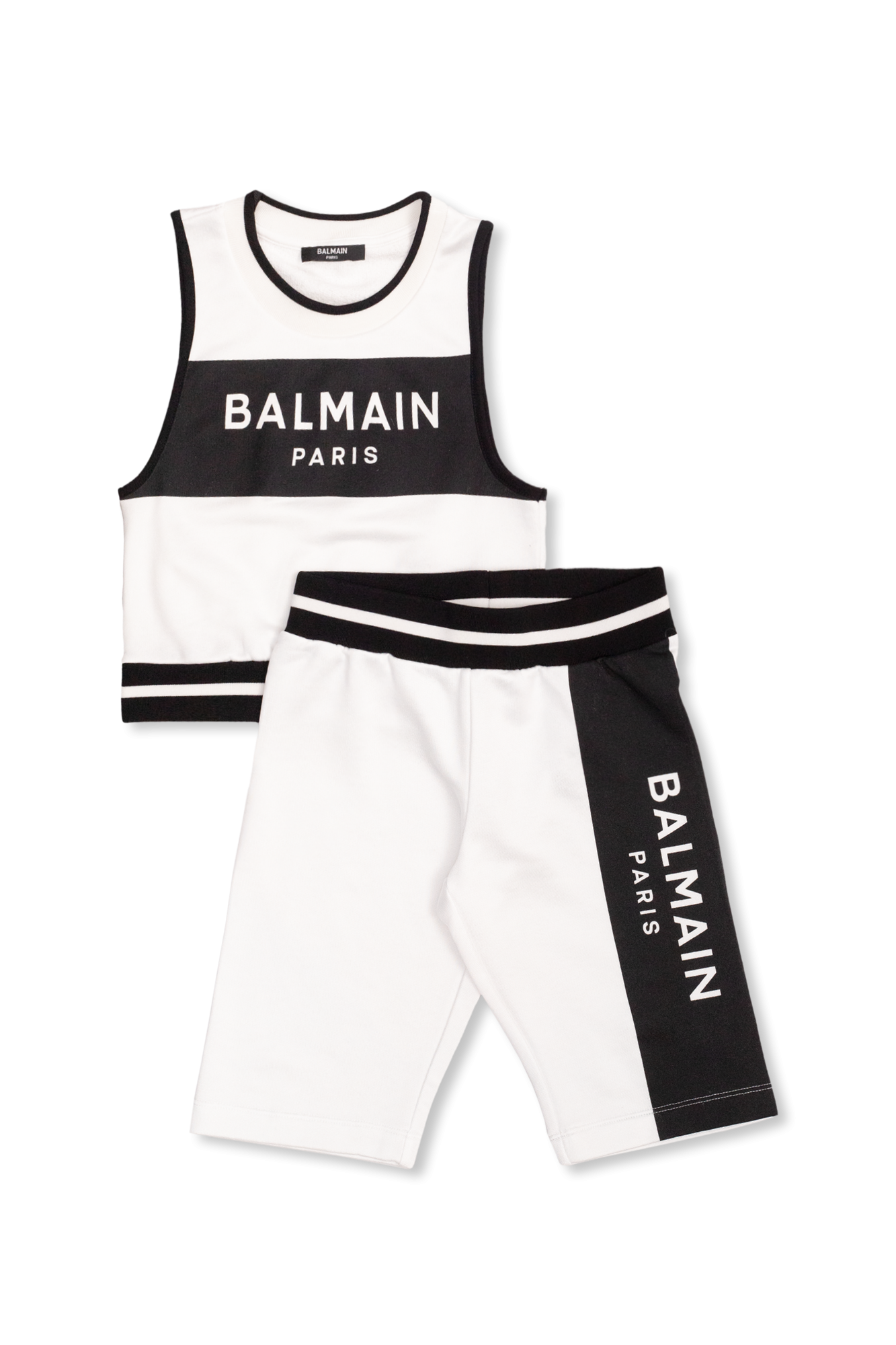 shirt & shorts set Balmain Kids - BALMAIN BODY WITH LONG shirt & shorts set Balmain Kids - BALMAIN BODY WITH LONG